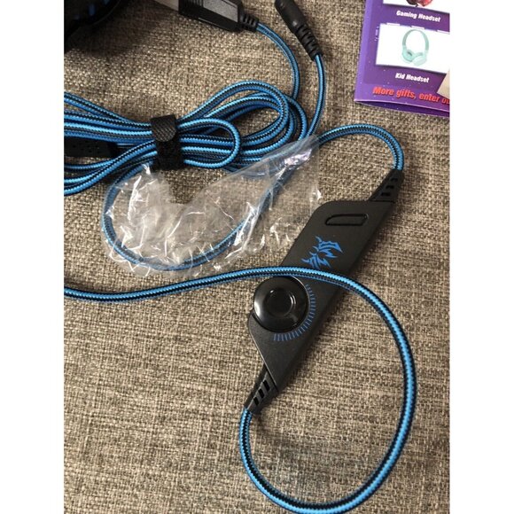 KOTION EACH G9000 Headset 3.5mm Game Gaming Headphones with Mic & LED Light - Picture 4 of 7